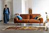 Colorado "Modern" Leather Sofa